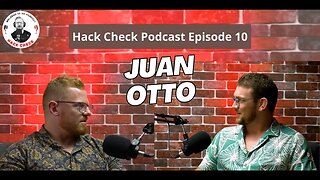 1st Degree BJJ Black Belt and Heart Attack Survivor - Juan Otto (Hack Check Podcast - Episode 10)