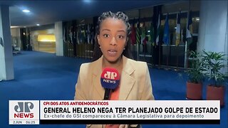 Em CPI no DF, general Augusto Heleno nega ter planejado golpe de Estado