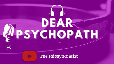 "Dear Psychopath" Easy Acoustic Guitar Song || The Idiosyncratist || Top Best Love Songs 80s 90s