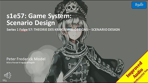 s1e57: Game System: Scenario Design