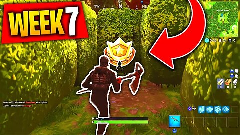 Fortnite "Follow The Treasure Map Found in Retail Row" Week 7 Treasure Map Location Challenge