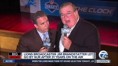 Fans react to Jim Brandstatter being replaced by former Lion Lomas Brown