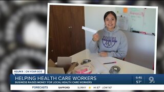 Tucson high school student aims to help healthcare workers financially