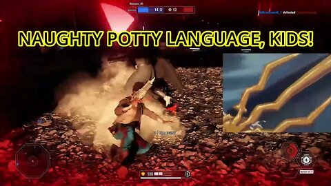 Naughty Bad Language In Star Wars Battlefront II! - Finn & Chewbacca - Heroes Vs Villains - Funny