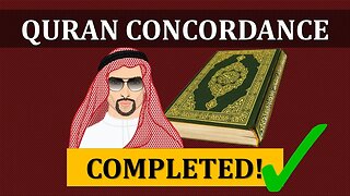 First EVER accurate Quran concordance | @SaintMurad