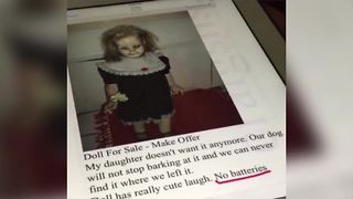 Woman Pranks Her Younger Sister with Haunted Doll For Sale