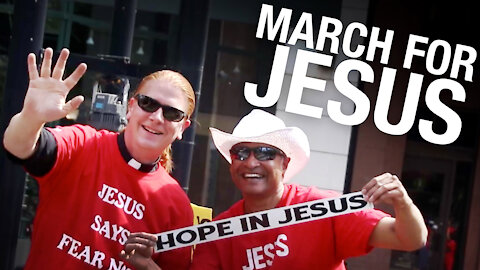 "The whole world is watching Calgary": Pastor Artur Pawlowski's wife gives speech at March for Jesus