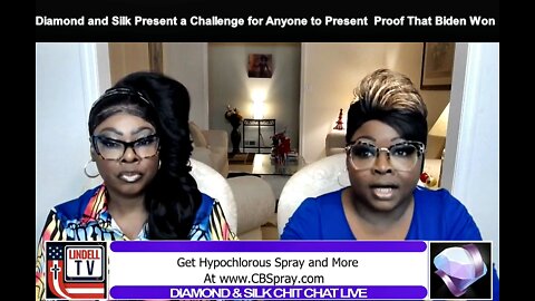 Diamond and Silk Present a Challenge for Anyone to Present Proof That Biden Won