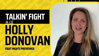 FIGHT PREVIEW Katie Taylor vs Karen Elizabeth Carabajal | Talkin Fight with Holly Donovan