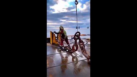 north sea anchor dropping