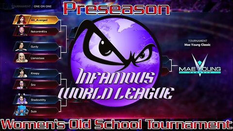 WWE 2k23 IWL's Preseason Women's Old School Tournament