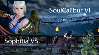 SoulCalibur VI: Sophitia vs. Zasalamel and Yoshimitsu (Random Ranked Match)