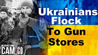 Ukrainians flock to gun stores, ranges in response to Russia threat