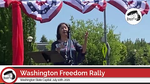 Washington Freedom Rally: Sharon Hanek “My Family My Choice” July 10th, 2021