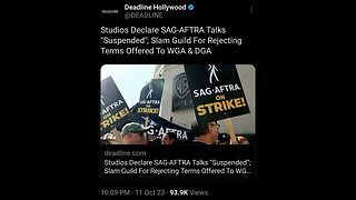 Woke Actors Keep Hollywood Strike Going