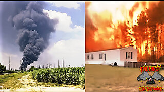 LOUISIANA IS BURNING! CHEMICAL PLANT EXPLOSIONS & WILDFIRES! - TEOTB
