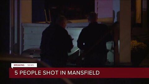 Mansfield police investigating drive-by shooting that sent 5 to the hospital, suspect still at large