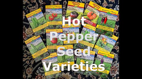 Hot Pepper Seed Varieties to Try This Season if You Dare!! 🔥 Shirley Bovshow