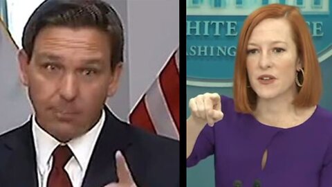 Ron DeSantis' name is mentioned again at the White House Press Briefing