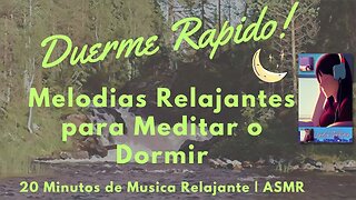 Duerme Rapido 💤! Musica Relajante para Meditar y Dormir🎧 | ASMR