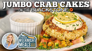 Easy Weeknight Meals: Jumbo Crab Cakes | Blackstone Griddles