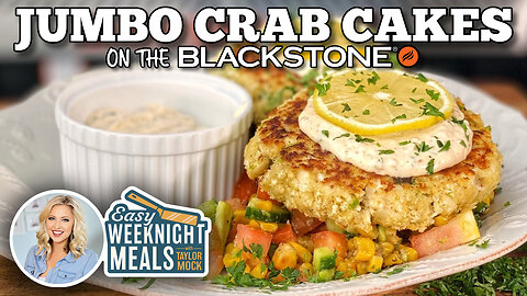 Easy Weeknight Meals: Jumbo Crab Cakes | Blackstone Griddles