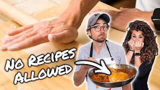 My Italian Wife Challenged Me to Cook Her Favorite Food... WITHOUT RECIPES