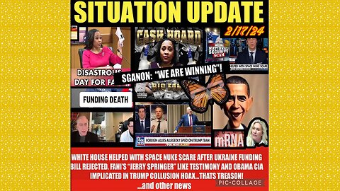 SG Anon. Juan O Savin ~ Situation Update 2/17/24 ~ Restored Republic > Judy Byington- Q+ White Hats