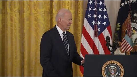 Biden Looks Totally Lost On Stage