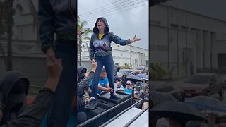 MARÍA CORINA MACHADO EN SAN CRISTÓBAL #venezuela