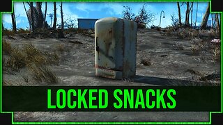 Locked Snacks Fallout 4 - What Goodies are Inside!