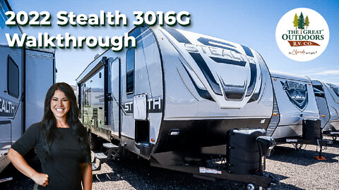 AMAZING TOY HAULER! 2022 Stealth 3016G (BEST TOY HAULER RV TRAVEL TRAILER)