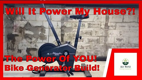 Mike Maye'd It: Bike Generator For My HOUSE?! The Power Of YOU!