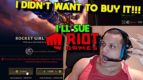 Tyler1 ACCIDENTLY Bought a Skin