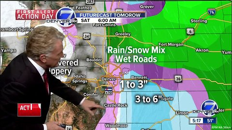 A soggy spring storm for Colorado