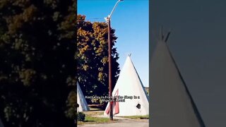 Sleep in a Wigwam at this Classic American Kitsch Roadside Attraction!