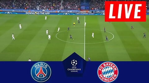 PSG vs Bayern Munich LIVE | UEFA Champions League 2022-2023 | Watch Along & PES 21 Gameplay