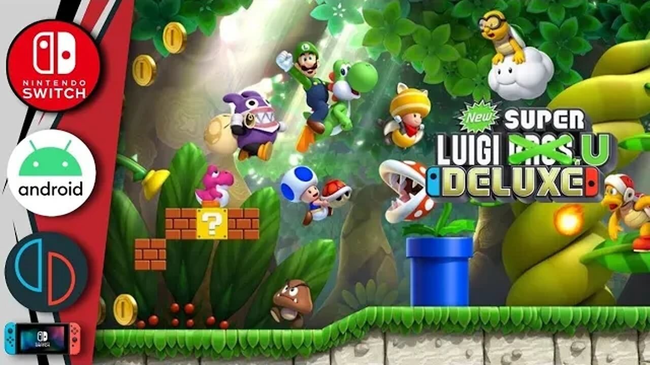 New Super Mario Bros. U Deluxe Android/iOS| Nintendo Switch |Yuzu, Skyline,  Egg ns