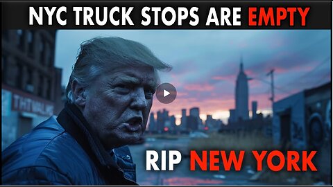 EVERY TRUCK STOP IN NYC IS A GHOST TOWN | BOYCOTT BEGINS FOR TRUMP'S $355M RULING