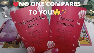 💓NO ONE COMPARES TO YOU!😲🪄A SLOW START TURN TO REAL DEAL💓 COLLECTIVE LOVE TAROT READING 💓✨