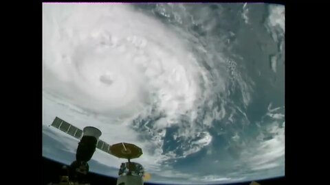 International Space Station Flyover of Hurricane Zeta- Oct 28, 2020