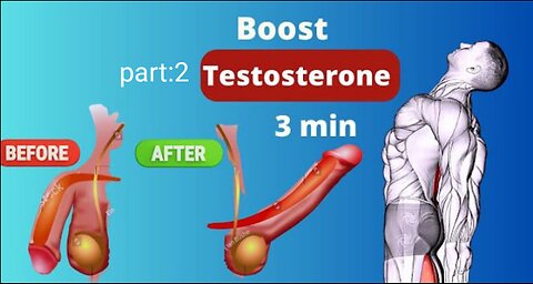 Boost Testosterone | Boost male Harmon Naturally At Home | Pelvic Floor Exercises