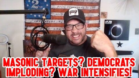 David Nino Rodriguez: Masonic Targets? Democrats Imploding? War Intensifies!
