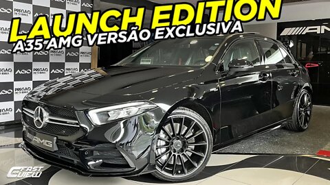 NOVO MERCEDES BENZ A35 AMG LAUNCH EDITION 2022 TESÃO EM PERFORMANCE COM 306 CV E 0 A 100 EM 4,7 SEG!