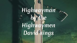 DAVID & ELVIS SING HIGHWAYMAN + WISH YOU WERE HERE Chords & Karaoke Lyrics plus "The Song" Original!