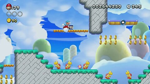 Switchback Hill - New Super Mario Bros. U Deluxe (Meringue Clouds)