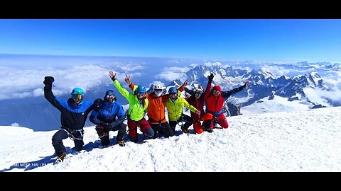 Mont Blanc 4810 (Cosmique - Via Normale)
