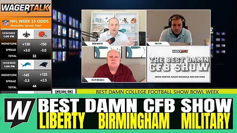 Best Damn College Football Show | NCAAF Bowl Game Previews | Liberty Bowl | Military Bowl