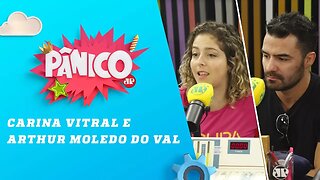 Carina Vitral e Arthur Moledo do Val - Pânico - 17/04/18