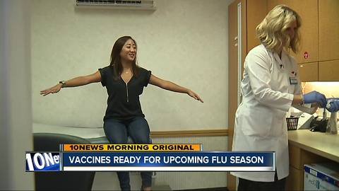 Vaccines ready for flu season